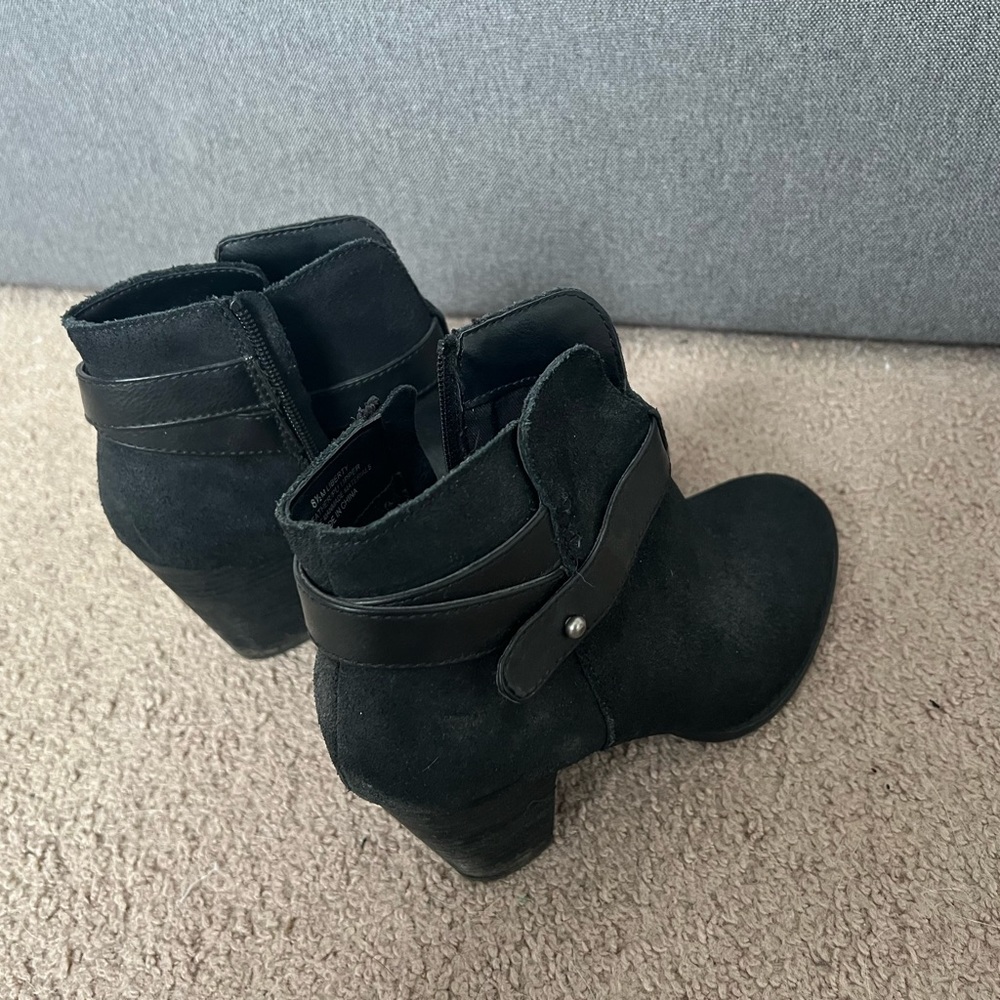 Black booties